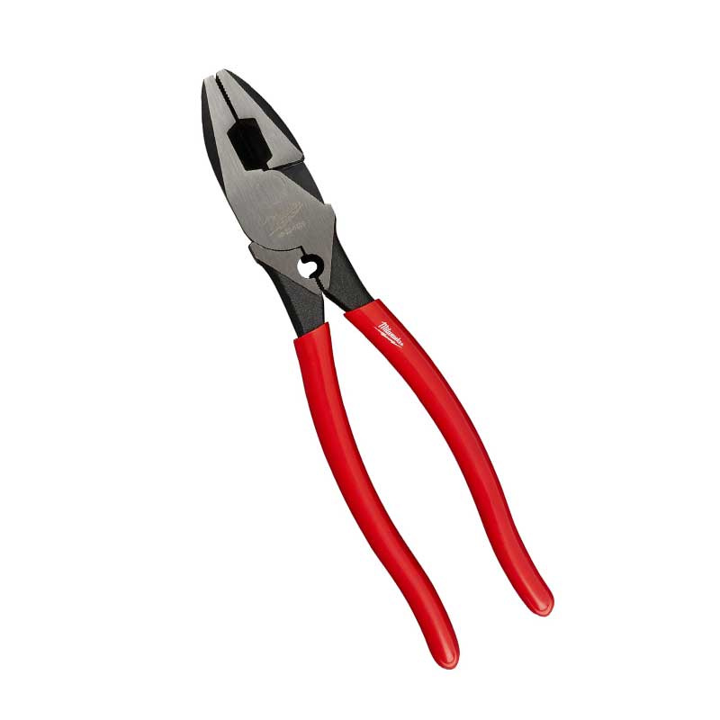 [A] (MIA-48-22-6100) PINZA DE ELECTRICISTA 9 ALTA PALANCA P/PONCHADORA USO RUDO