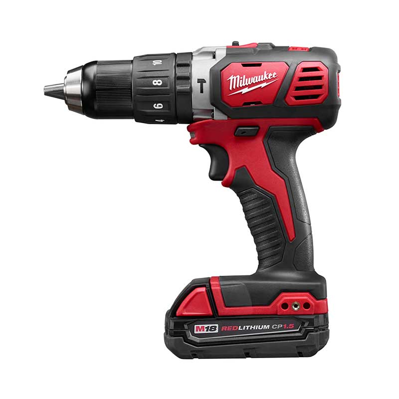 [A] (MIL-2607-21CT) ROTOMARTILLO 1/2'' M18™ C/CARBONES 18 V. ION/LITIO CON 1 BATERIA COMPACTA 1.5 AMP + CARGADOR