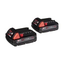 [A] (MIL-2697-22CT) COMBO TALADRO/ROTOM./DESTOR. 1/2 18 V + ATORN. DE IMPACTO 1/4 18V + MALETA + 2 B