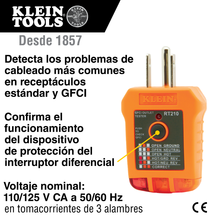 [A] (KLE-RT210) DETECTOR PLUS DE POLARIDAD Y PROBLEMAS EN CONTACTOS ELECTRICOS