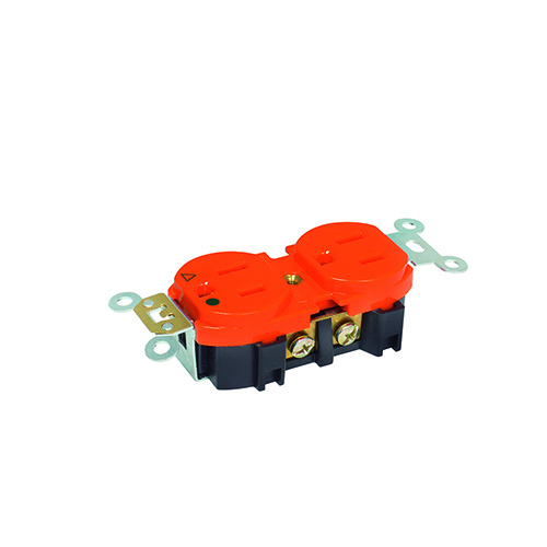 CONTACTO DOBLE ATERRIZADO AISLADO, LINEA ESTANDAR