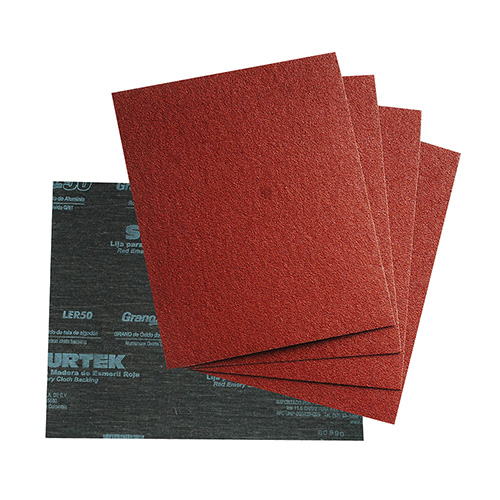 LIJA ROJA PARA ESMERIL, GRANO 50