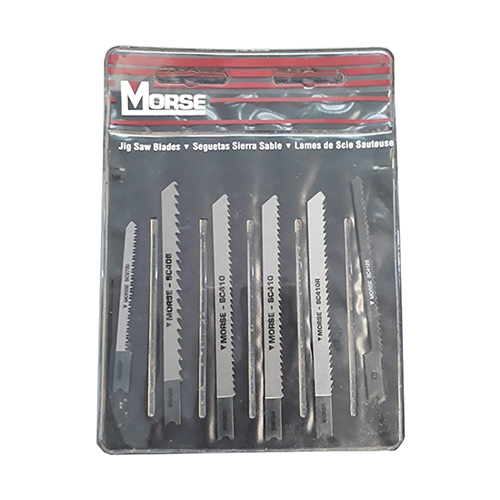 JUEGO DE SEGUETAS P/CALADORA ZANCO U (BD) 6 PZAS. (SC406, (2) SC410, SC410R, SC2