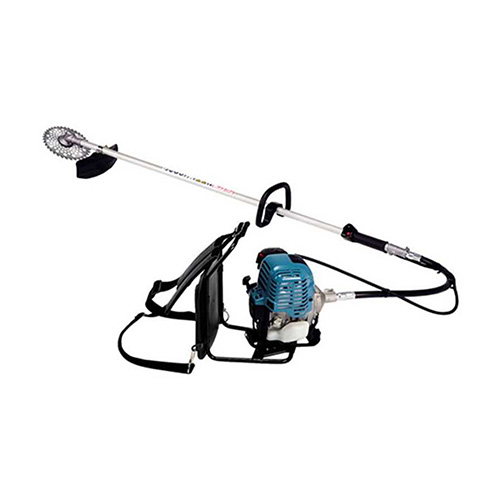 DESBROZADORA A GASOLINA 4 TIEMPOS 33.5cc F. CURVA C/MOCHILA (CONT. 2 CAJAS)