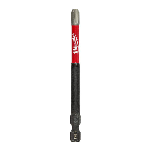 PUNTA PHILLIPS PH3 X 3-1/2" DE LARGO SHOCKWAVE (VENTA X PAQ. 25 PZAS)