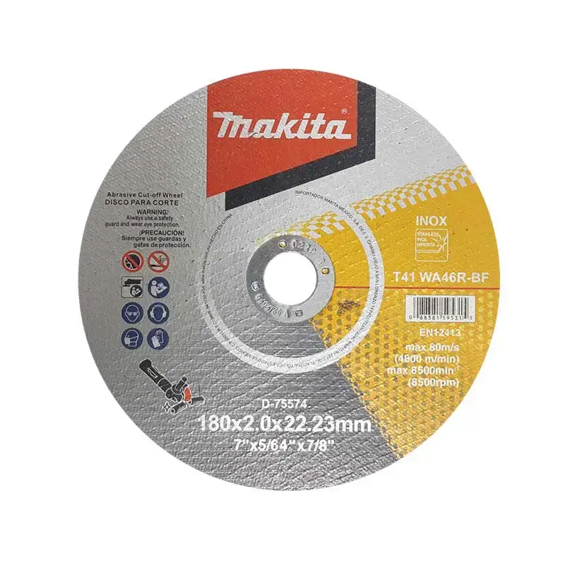 DISCO PARA CORTE DE ACERO INOXIDABLE 7"