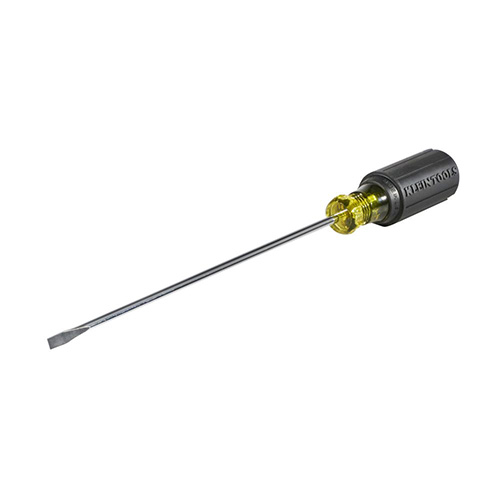 DESARMADOR PUNTA CABINET BARRA REDONDA DE 3/16 X 8 MANGO ACOJINADO