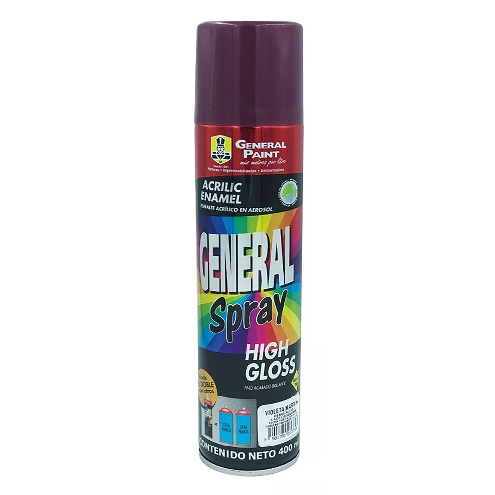 PINTURA EN SPRAY (BOTE 400ml) VIOLETA MARRON