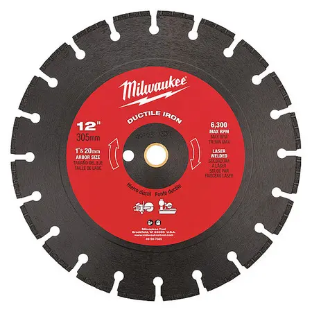 DISCO SEGMENTADO DE 12" DE HIERRO DUCTIL