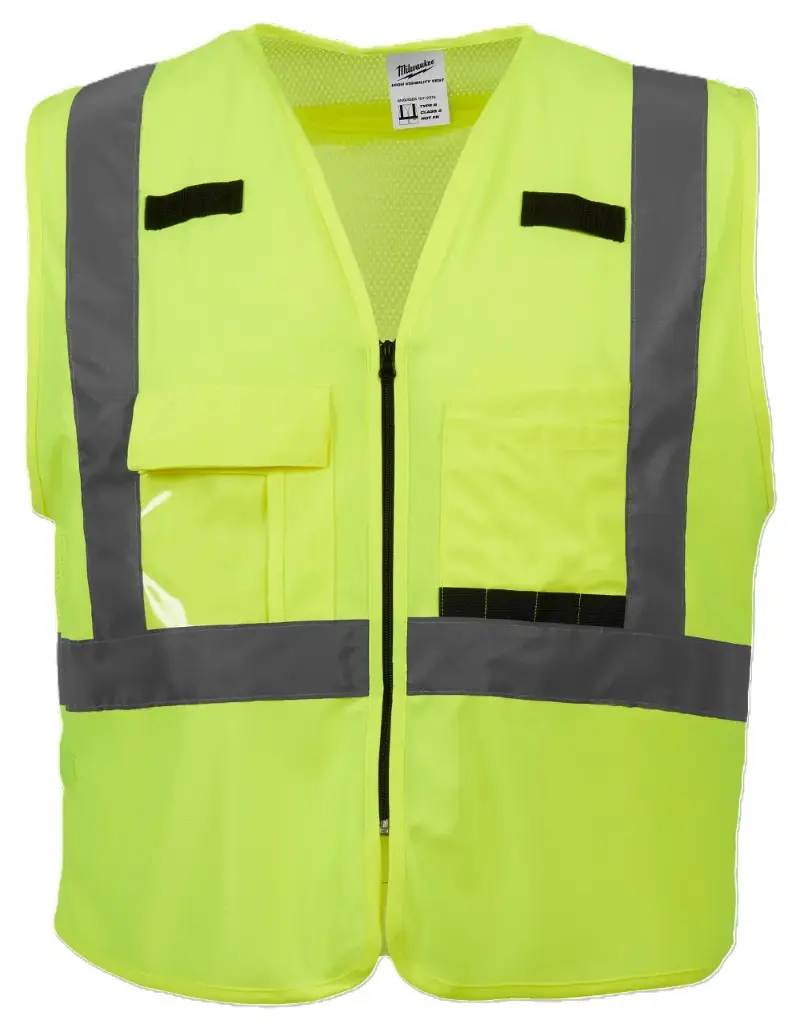 CHALECO DE SEGURIDAD ALTA VISIBILIDAD AMARILLO CH/M