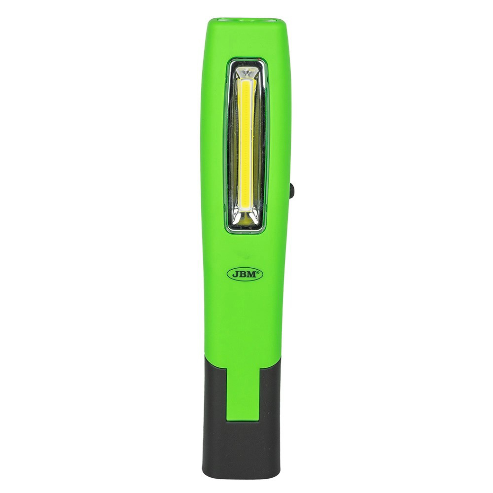 LAMPARA DE TALLER PORTATIL CON BASE IMANTADA ARTICULADA 300 LUM C/DOBLE GANCHO