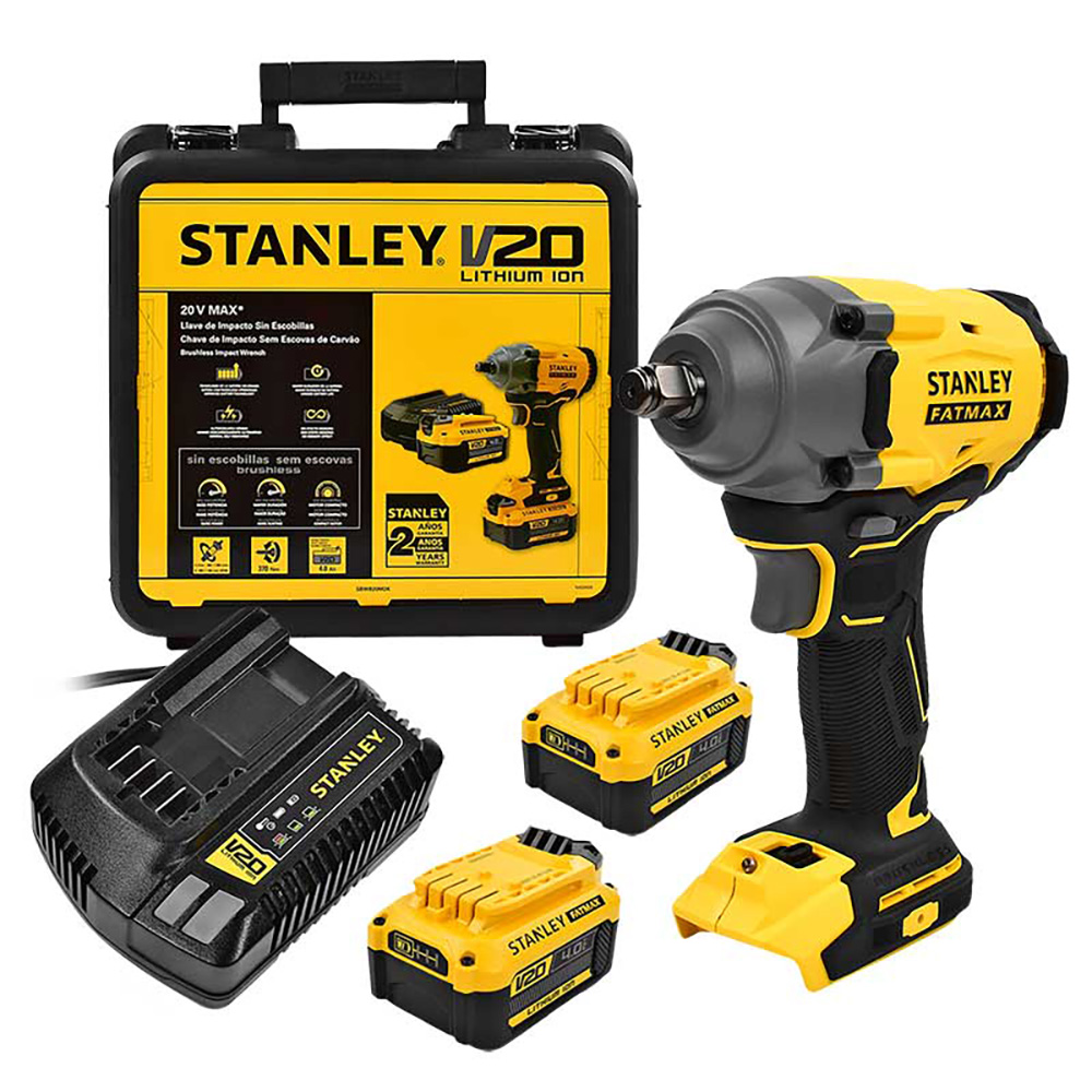 LLAVE DE IMPACTO DE 1/2 20 V BRUSHLESS