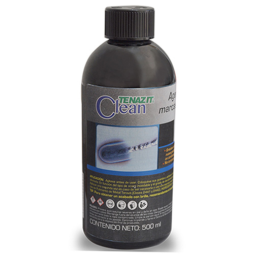 LÍQUIDO PARA LIMPIEZA Y ELIMINACIÓN DE MARCAS DE SOLDADURA EN ACERO INOXIDABLE DE 500 M