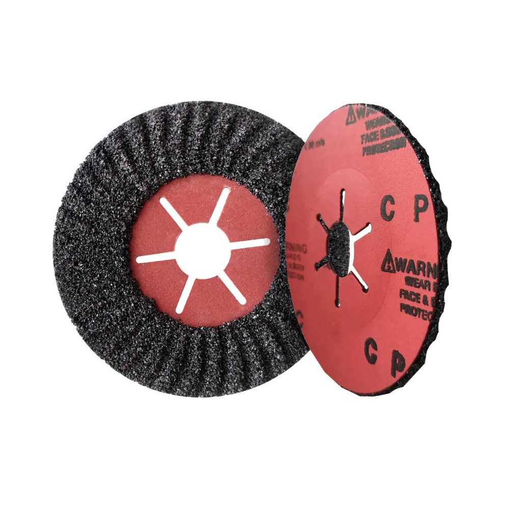 DISCO ABRASIVO SEMIFLEXIBLE DE CARBURO DE SILICIO, GRANO 24, DE 115 X 22.2MM