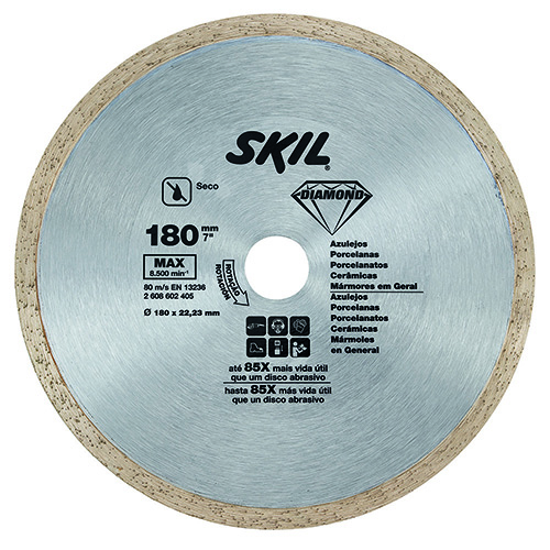 DISCO DE DIAMANTE P/USO GENERAL 7 RIN CONTINUO (ECONOMICO SKIL)