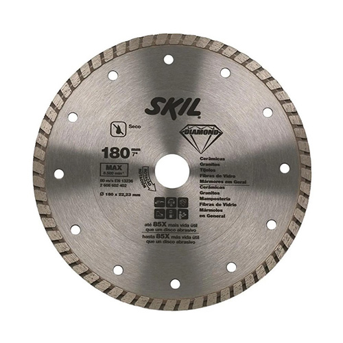 DISCO DE DIAMANTE P/USO GENERAL 7 TURBO (ECONOMICO SKIL)