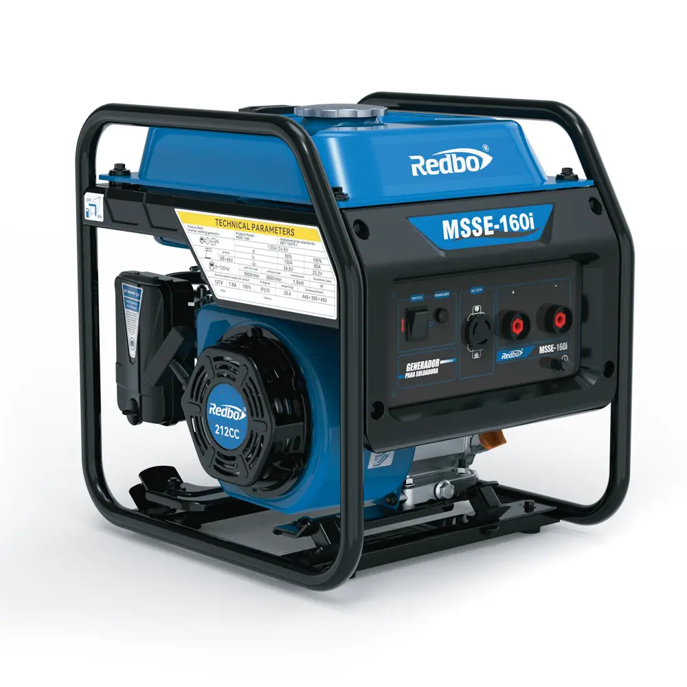 MOTOSOLDADORA A GASOLINA 130AMP 127V 1KW CICLO DE TRABAJO 60% MOTOR 4 TIEMPOS RECOMENDADO SOLO PARA ELECTRODOS 6013 Y 7018 3/32