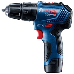 TALADRO/ATORN. 12 V 3/8 C/2 BAT. 2.0AH C/CARGADOR RAPIDO 127 V C/MALETIN PLASTIC (BOI-19G9-1G0)