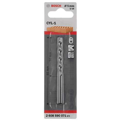 PAQUETE DE 10 BROCAS PARA CONCRETO 3/16 X 6 (CYL-1)