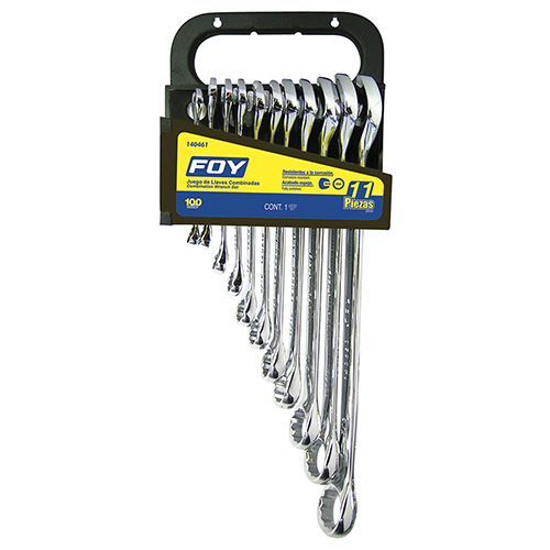 JUEGO 11 LLAVES COMB STD PUL ESP