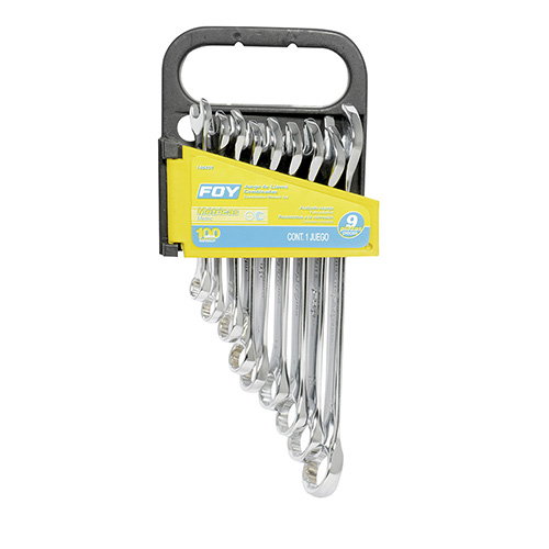 JUEGO 9 LLAVES COMB MM PUL ESP