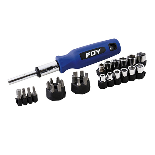 JUEGO DE PUNTAS DE 34 PIEZAS FOY TOOLS