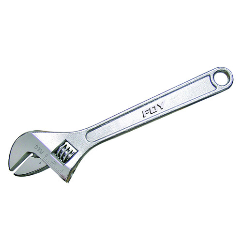 LLAVE AJUSTABLE CROMADA 10 (PAQ. 6 PZAS.)