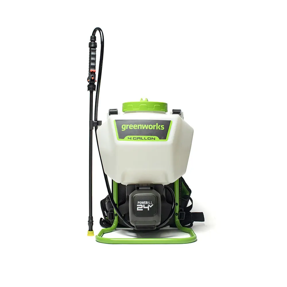 FUMIGADORA 16 LTS. 70 PSI 24V CON 5 BOQUILLAS BATERIA 2 AMP & CARGADOR