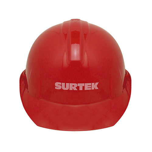 CASCO DE SEGURIDAD ROJO
