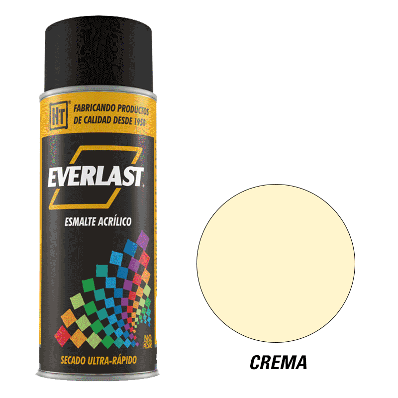 ESMALTE ACRILICO EN AEROSOL CREMA