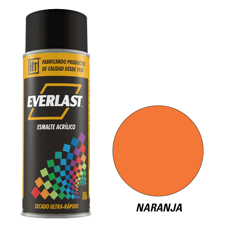 ESMALTE ACRILICO EN AEROSOL NARANJA