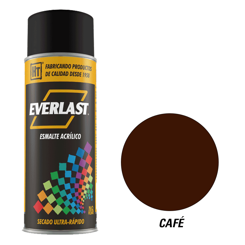 ESMALTE ACRILICO EN AEROSOL CAFE
