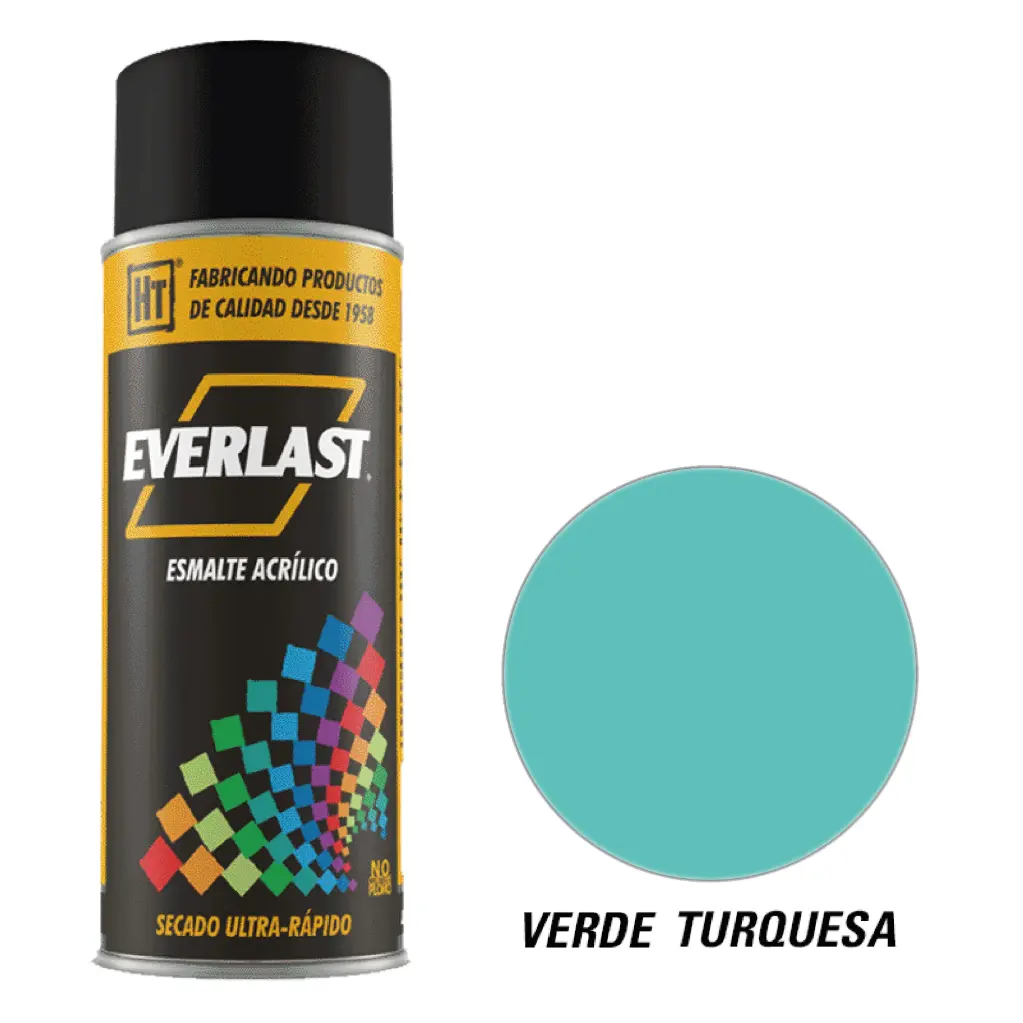 ESMALTE ACRILICO EN AEROSOL VERDE TURQUESA