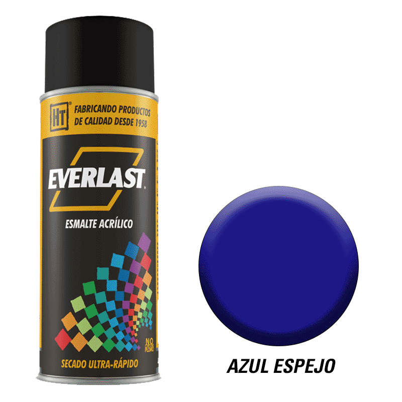 ESMALTE ACRILICO EN AEROSOL AZUL ESPEJO