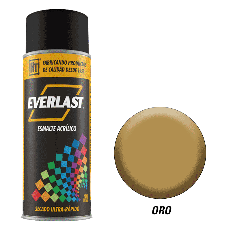 ESMALTE ACRILICO EN AEROSOL ORO