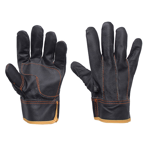 GUANTES TIPO OPERADOR DE PIEL DE VACUNO UNITALLA