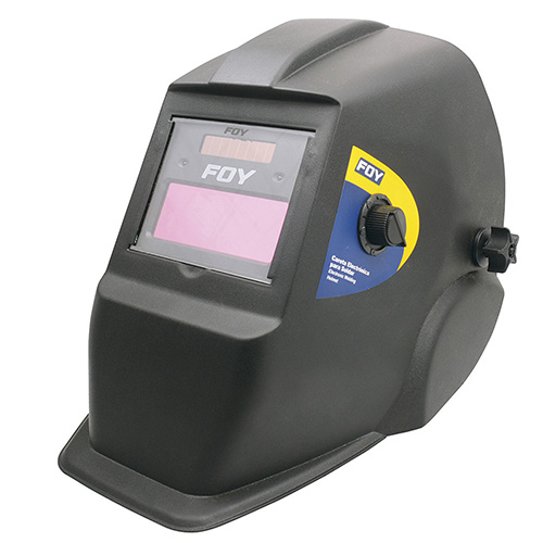 CARETA ELECTRONICA PARA SOLDAR CON PANEL SOLAR Y CONTROL DE SOMBRAS