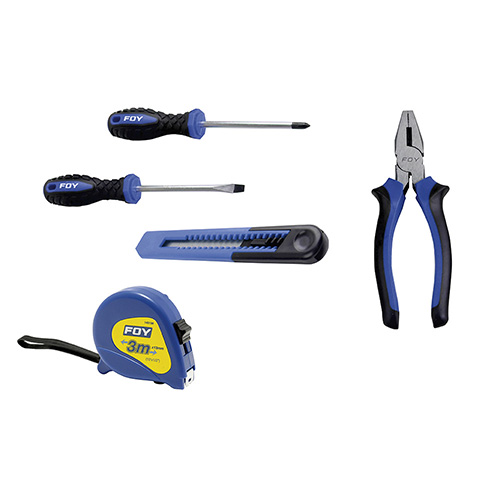 JUEGO COMBINADO DE HERRAMIENTA, 5 PIEZAS