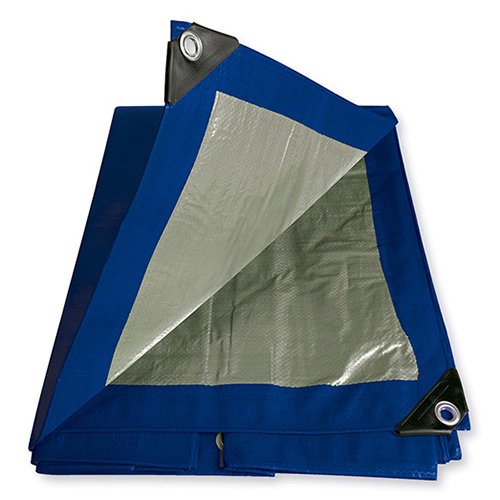 LONA DE POLIETILENO COLOR AZUL 4.88 X 6.09 M