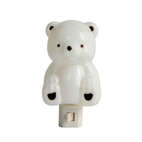 LAMPARA DECORATIVA DE NOCHE, OSO 127 V