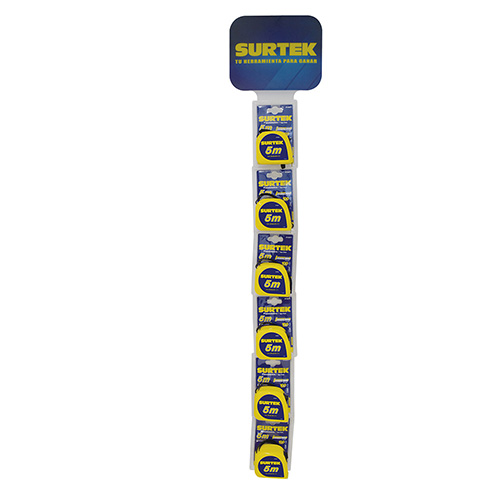 TIRA DE IMPULSO CON FLEXOMETROS INVENCIBLES DE 5 M, 13 PIEZAS