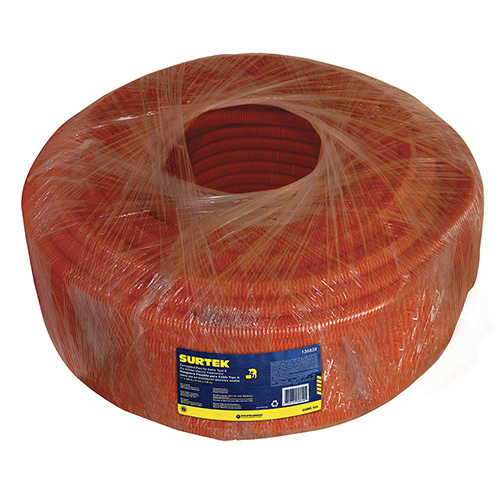 MANGUERA FLEXIBLE PARA CABLE, REFORZADA 3/4" 50 M