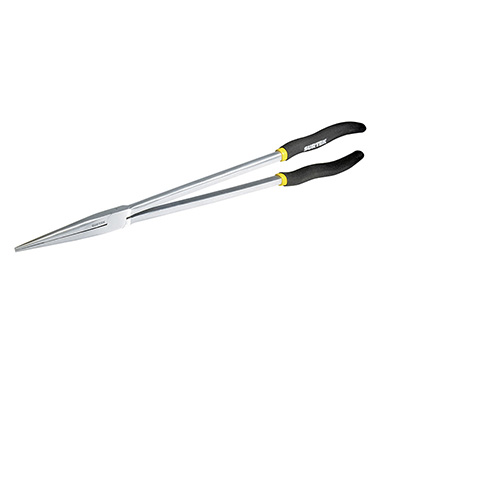 PINZA PUNTA LARGA CON MANGO CON DOBLE PLASTISOL DE 16"