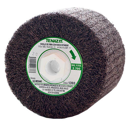 RODILLO DE FIBRA MEDIO 4 1/4X4X3/4