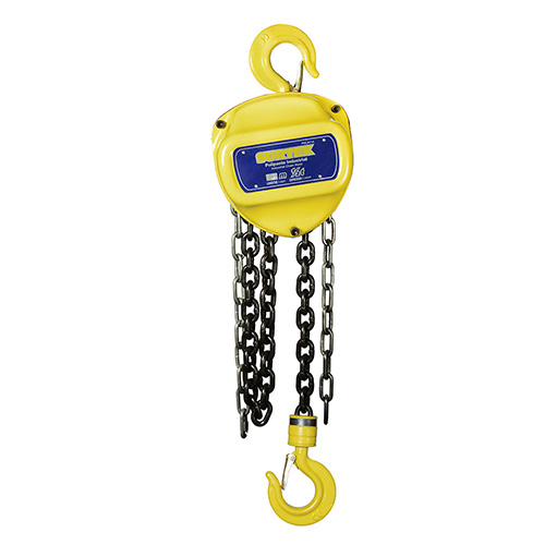POLIPASTO MANUAL 1 RAMAL 0.5 TON, CADENA 3 M