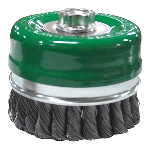 CEPILLO TIPO COPA TRENZADO 4 X 0.020 X 5/8 ACERO AL CARBON (MULTIROSCA)