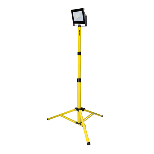 REFLECTOR DE LED DELGADO CON SOPORTE TELESCOPICO 20 W 1,900 LM