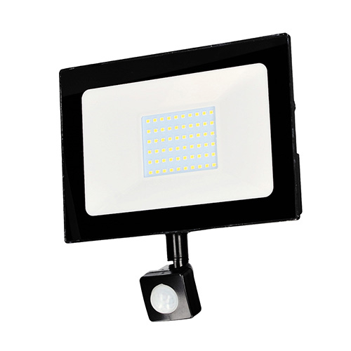 REFLECTOR DE LED SDM DELGADO CON SENSOR 50 W 4,000 LM