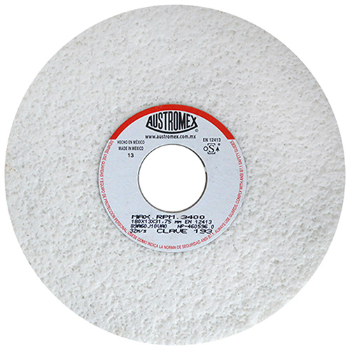 RUEDA P/AFILADO Y RECT. 7 X 1/2 X 1 1/4 GRANO 60 (POROSA)