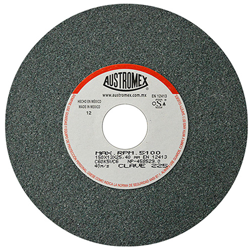 RUEDA P/AFILADOS CARBURO 6 X 1/2 X 1 GRANO 60